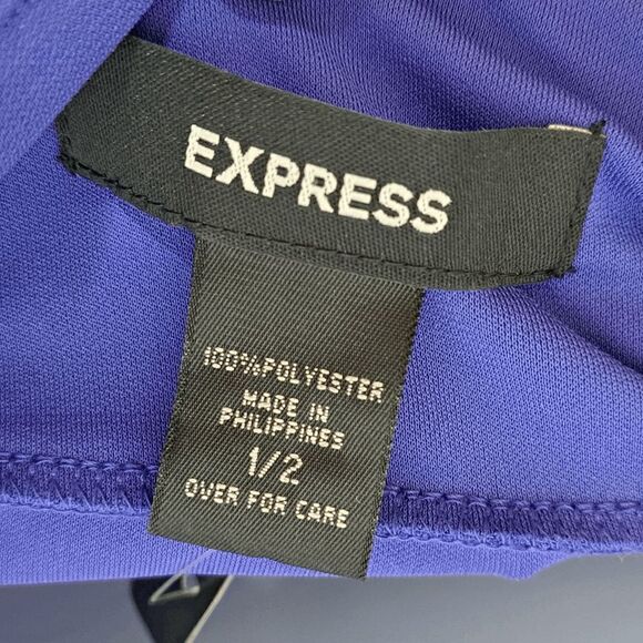 Express Y2K Deadstock Halter Mini Dress size 1/2 NWT - Picture 5 of 7